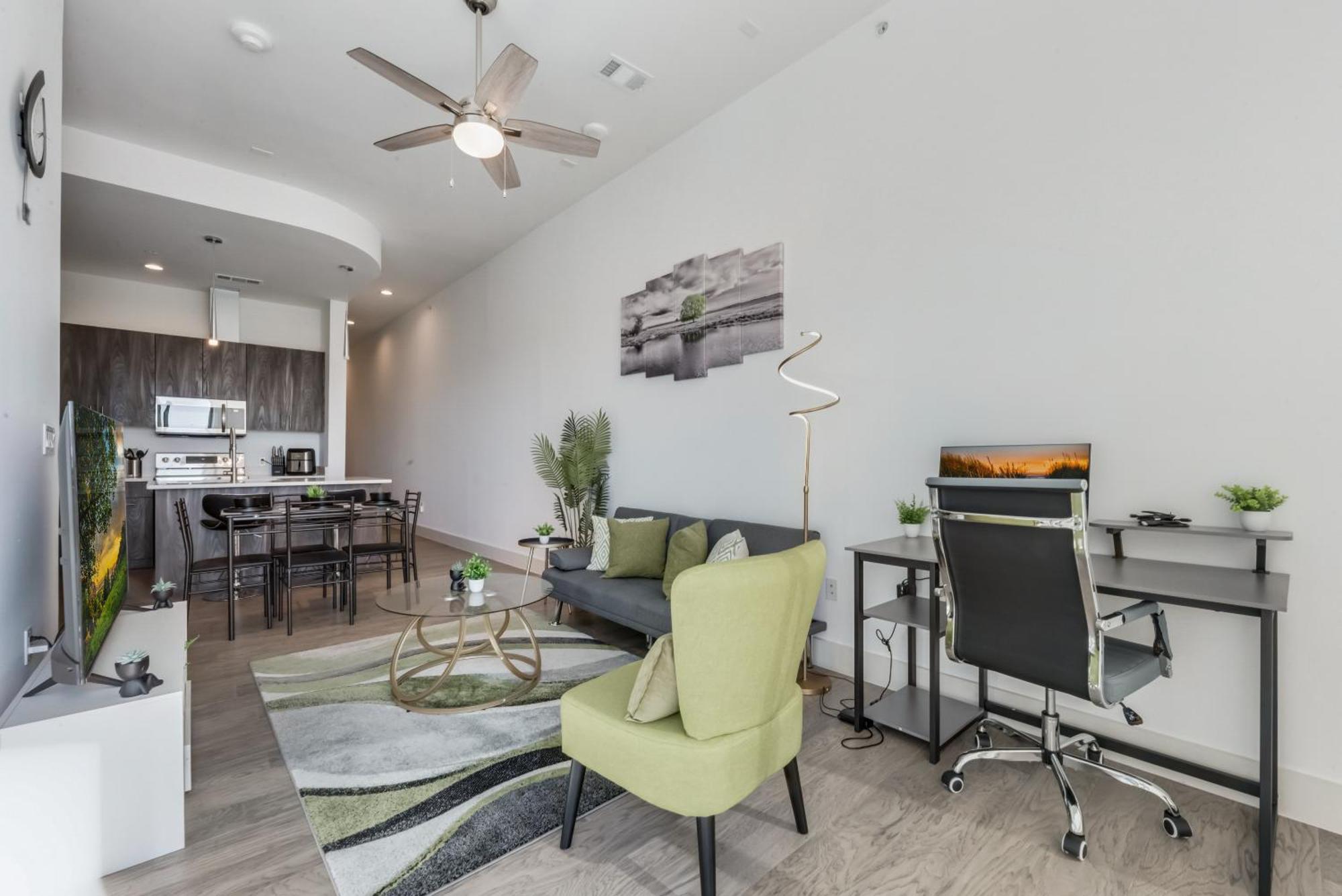Snazzy Loft Style 2Br I Gym I Parking I Workspace Dallas Exterior photo